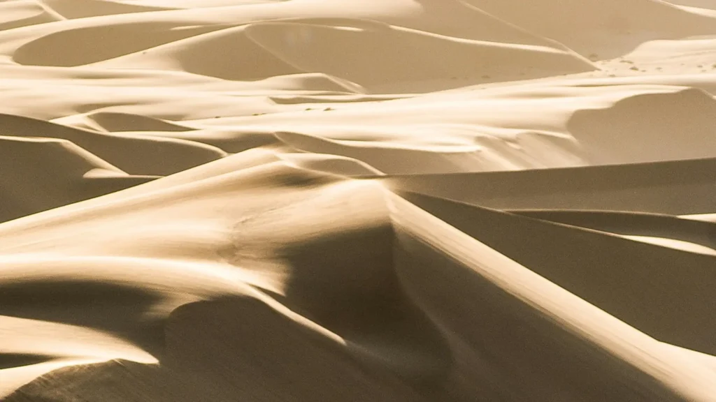 tabu design Blog - Beitragsbild "Sanddünen in der Wüste"